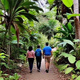 Caribbean Holidays, Cuba Nature Holidays, Quiet tropical forest in Cuba with a guided nature walk, native plants and birds among the trees