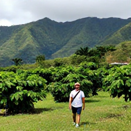 Caribbean Holidays, Cuba Solo Holidays, Solo traveller hiking through lush green mountains and coffee plantations in the Vi&ntilde;ales Valley, Cuba