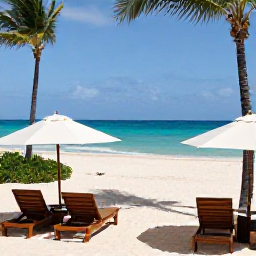 Caribbean Holidays, Cuba Spa Breaks, Relaxing Cuban spa resort overlooking a turquoise Caribbean beach in warm September sunshine