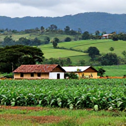Caribbean Holidays, Cuba Tours September, Lush green valley, tobacco fields and traditional farm buildings near Vi&ntilde;ales in Cuba
