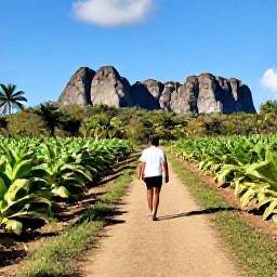 Caribbean Holidays, Cuba Walking Holidays, A sunny walking trail through Cuba&rsquo;s Vi&ntilde;ales Valley, with limestone mogotes, tobacco fields and palm trees
