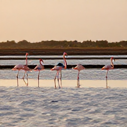 Caribbean Holidays, Cura&ccedil;ao Birdwatching, Birdwatcher observing flamingos at a Cura&ccedil;ao salt pan in warm October morning light