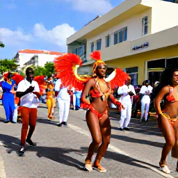 Caribbean Holidays, Cura&ccedil;ao February Holidays, Cura&ccedil;ao Carnival street parade in February with colourful costumes, musicians, dancers and cheering crowds