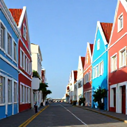 Caribbean Holidays, Cura&ccedil;ao February Holidays, Visitors exploring the colourful streets and historic waterfront of Willemstad, Cura&ccedil;ao, in warm February sunshine