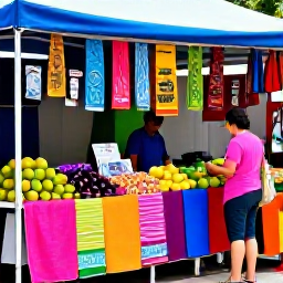 Caribbean Holidays, Cura&ccedil;ao in April, Cura&ccedil;ao cultural market with local crafts, colourful fabrics, tropical fruit and friendly stallholders