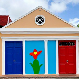 Caribbean Holidays, Cura&ccedil;ao Instagram Hotspots, Street art, colourful doors and historic architecture in the Pietermaai district of Willemstad, Cura&ccedil;ao