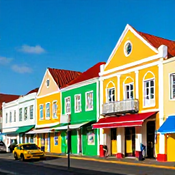 Caribbean Holidays, Cura&ccedil;ao January Holidays, Visitors exploring the colourful Punda and Otrobanda districts of Willemstad, Cura&ccedil;ao, with historic architecture and local shops