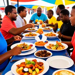 Caribbean Holidays, Curacao Tours, Friendly local food tasting tour in Cura&ccedil;ao with colourful dishes, fresh seafood and a welcoming market setting