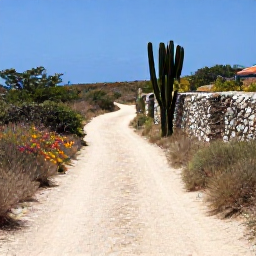 Caribbean Holidays, Curacao Walking Holidays, A peaceful walking route through Cura&ccedil;ao&rsquo;s dry tropical countryside, with colourful wild flowers, cacti and traditional stone walls