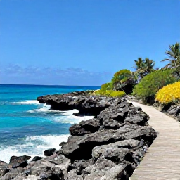 Caribbean Holidays, Cura&ccedil;ao Walking Holidays, A scenic coastal walking trail in Cura&ccedil;ao in June, with turquoise sea, rocky limestone shore and bright tropical vegetation