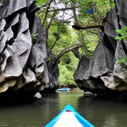 Caribbean Holidays, December Birdwatching, Birdwatching excursion in Los Haitises National Park, Dominican Republic, with mangrove waterways, limestone formations and a small boat