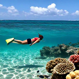 Caribbean Holidays, December Solo Holidays, Solo traveller snorkelling in clear Caribbean water near Nevis, with colourful fish, coral and a sandy beach