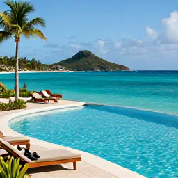 Caribbean Holidays, December Spa Breaks, A peaceful luxury spa overlooking turquoise Caribbean water on Tortola in the British Virgin Islands