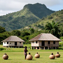 Caribbean Holidays, Dominica Culture Holidays, Kalinago village on Dominica&rsquo;s east coast with traditional craft makers, woven baskets, wooden houses and green tropical hills