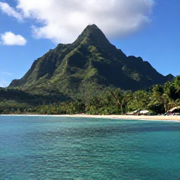 Caribbean Holidays, Dominica December Holidays, A lush Caribbean island coastline in December, with calm turquoise sea, volcanic mountains, green rainforest and warm sunshine