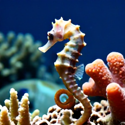 Caribbean Holidays, Dominica Diving May, Close-up underwater scene in Dominica showing seahorse, frogfish, sponges and schools of tropical fish among coral reef