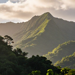 Caribbean Holidays, Dominica in April, A lush Dominica rainforest in April with emerald mountains, tropical foliage and soft morning light