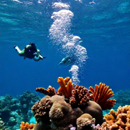 Caribbean Holidays, Dominica in April, Warm Caribbean sea at Champagne Reef in Dominica, with snorkellers above volcanic bubbles and colourful tropical water
