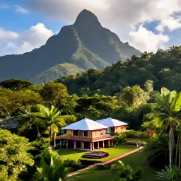Caribbean Holidays, Dominica in May, A luxury eco resort surrounded by Dominica's lush rainforest and mountain scenery in May