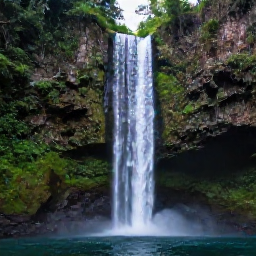 Caribbean Holidays, Dominica in October, A dramatic Dominica waterfall surrounded by green rainforest and a small natural pool, photographed in October