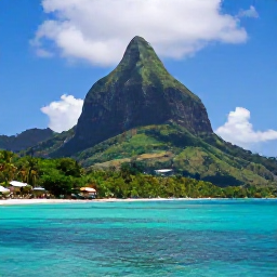 Caribbean Holidays, Dominica Instagram Spots, A vivid coastal view of Dominica in March, with emerald mountains, turquoise sea and a quiet tropical beach