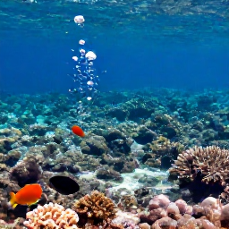 Caribbean Holidays, Dominica Instagram Spots, A wide-angle view of Champagne Reef's clear shallow water, volcanic bubbles and colourful tropical fish near Dominica