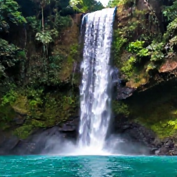 Caribbean Holidays, Dominica Instagram Spots, Clear turquoise pool beneath Trafalgar Falls surrounded by dense green rainforest in Dominica