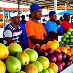 Caribbean Holidays, Dominica January Holidays, Roseau market in January with colourful fruit, vegetables, spices and friendly local traders