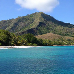 Caribbean Holidays, Dominica Tours, A lively guided boat tour along Dominica's clear Caribbean coastline in June, with green hills, tropical vegetation and small waves