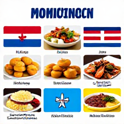 Caribbean Holidays, Dominican July Holidays, Traditional Dominican food including mofongo, tostones, rice, beans and grilled seafood served at a rustic restaurant