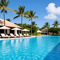 Caribbean Holidays, Dominican Spa Breaks, Relaxing luxury spa treatment beside a tropical pool at a Dominican Republic resort in July