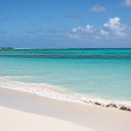 Caribbean Holidays, February Adults Only, Adults relaxing on a quiet white-sand beach in Providenciales, Turks and Caicos, with clear turquoise water and soft February sunshine