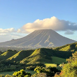 Caribbean Holidays, February Adventures, A bright February morning overlooking Mount Liamuiga and the green volcanic landscape of Saint Kitts