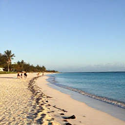 Caribbean Holidays, February Caribbean Escape, Seven Mile Beach in Grand Cayman on a sunny February morning, with calm turquoise water, soft sand and a few relaxed visitors