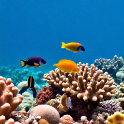 Caribbean Holidays, February Diving, Colourful tropical fish and healthy coral on a volcanic reef near Roseau, Dominica