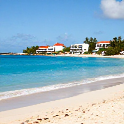 Caribbean Holidays, February Escapes, Adults relaxing beside a turquoise Caribbean sea at an adults-only resort in Saint Martin and Sint Maarten during sunny February weather