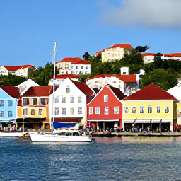 Caribbean Holidays, February Escapes, Colourful Caribbean harbour in Charlotte Amalie, St Thomas, with historic buildings, hillside views, sailing boats and visitors exploring in February sunshine