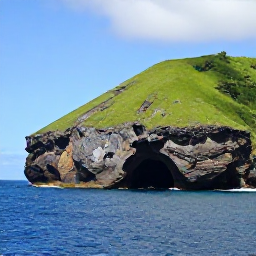Caribbean Holidays, February Fishing, Angler fishing beside dramatic green volcanic cliffs and deep blue sea around Saba