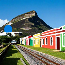 Caribbean Holidays, February Instagram Spots, Colourful historic buildings and the stone railway track at Brimstone Hill Fortress National Park, Saint Kitts, under a clear February sky