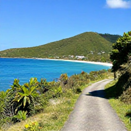Caribbean Holidays, February Walking, A scenic Saint Lucia coastal path above turquoise water, with green hills and a clear blue February sky