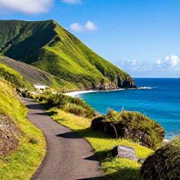 Caribbean Holidays, February Walking Holidays, A scenic coastal walking trail on Saint Vincent with green hills, turquoise sea and warm February sunshine