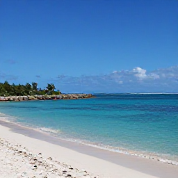 Caribbean Holidays, February Wellness, Quiet turquoise lagoon and white-sand beach in Turks and Caicos during a clear February afternoon, conveying calm, rest and tropical relaxation