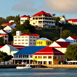 Caribbean Holidays, Grenada August Breaks, Colourful harbour and hillside streets of St George's, Grenada, in warm August sunshine