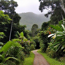 Caribbean Holidays, Grenada Birdwatching, Morne Rouge or Grand Etang area in Grenada with a peaceful birdwatching trail, dense rainforest and misty green hills
