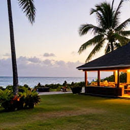 Caribbean Holidays, Grenada Cooking Holidays, A scenic Grenadian coastline with a welcoming boutique hotel, tropical gardens and a relaxed evening atmosphere