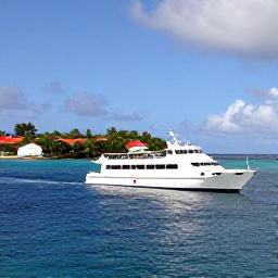 Caribbean Holidays, Grenada December Holidays, Caribbean island-hopping scene with a comfortable ferry and small aircraft connecting Grenada to neighbouring islands