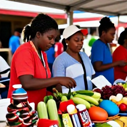 Caribbean Holidays, Grenada December Holidays, Grenadian Christmas market with fresh produce, spices, handmade crafts and friendly local traders