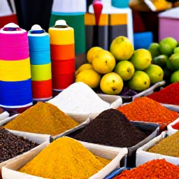 Caribbean Holidays, Grenada in February, A colourful outdoor market in St George's, Grenada, displaying spices, tropical fruit and handmade goods
