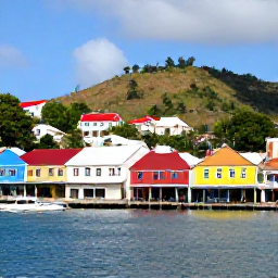 Caribbean Holidays, Grenada January Holidays, Visitors exploring St George's, Grenada, with colourful waterfront buildings, boats and hillside views