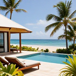 Caribbean Holidays, Grenada Luxury Holidays, A quiet luxury villa overlooking Grand Anse Beach in Grenada, with a private pool, tropical gardens and ocean views